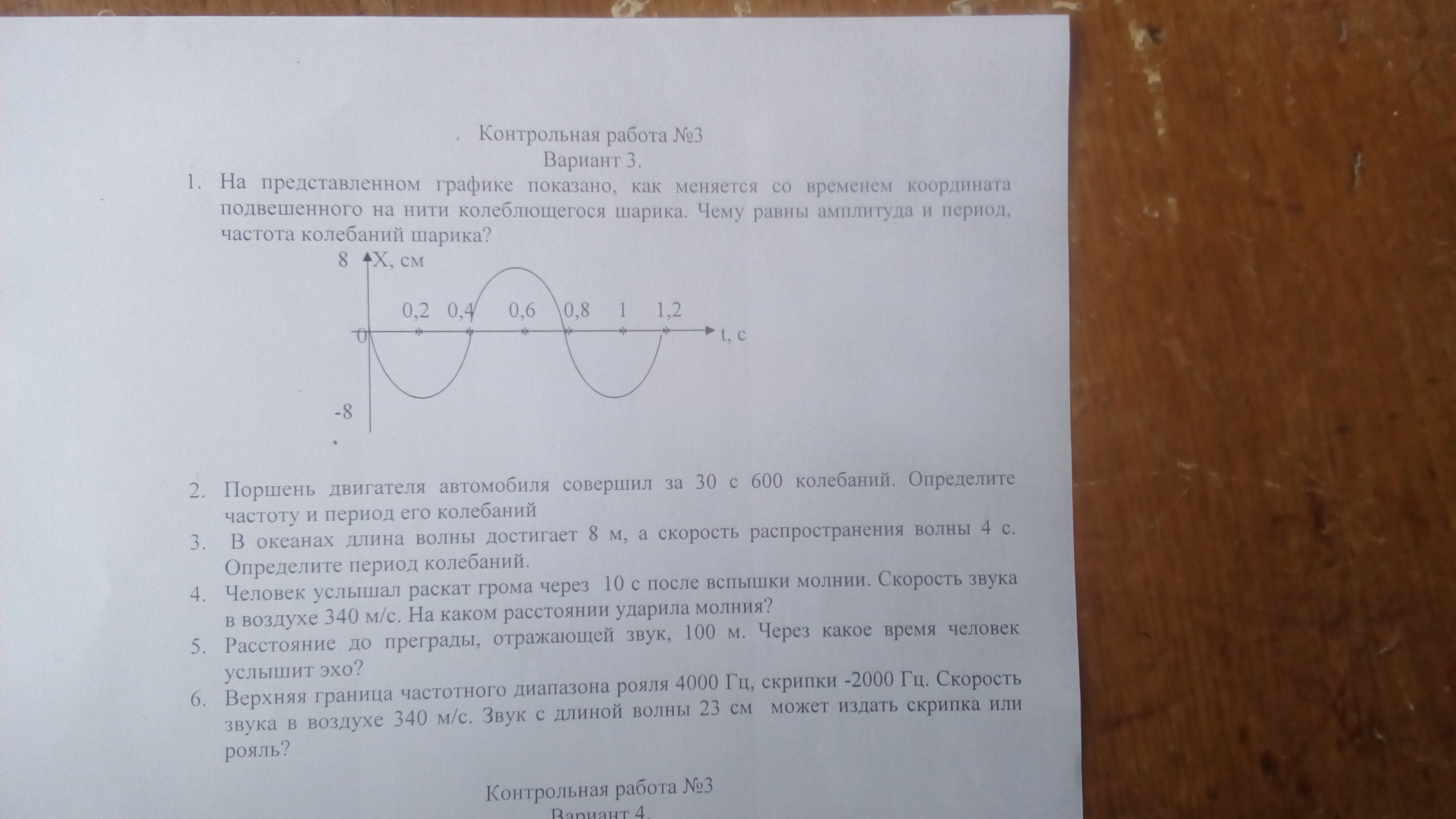 Вариант 3 1 5 0. Представленный график показывает как меняется. Через какое время услышит Эхо. Амплитуда колебаний шарика равно 30 мм. Человек хлопнувший в ладони услышал Эхо через 1.2 с на каком расстоянии.