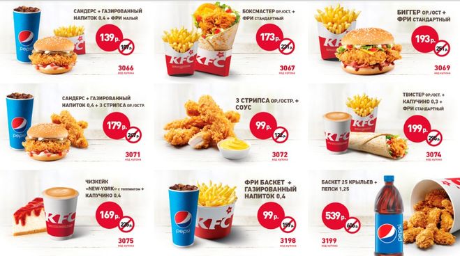 Абакан kfc карта